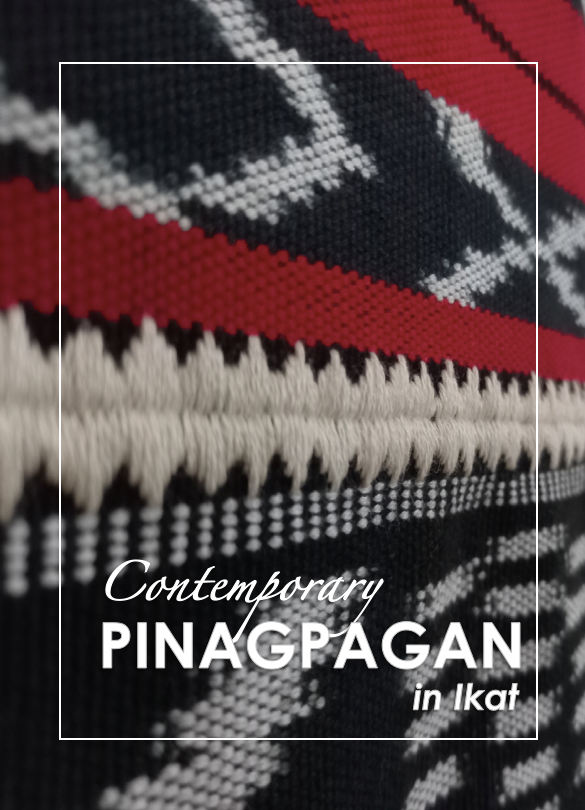Contemporary Pinagpagan in Ikat