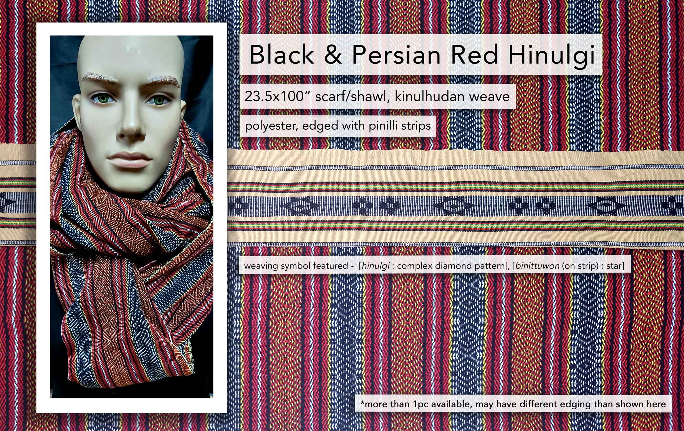 Black & Persian Red Hinulgi